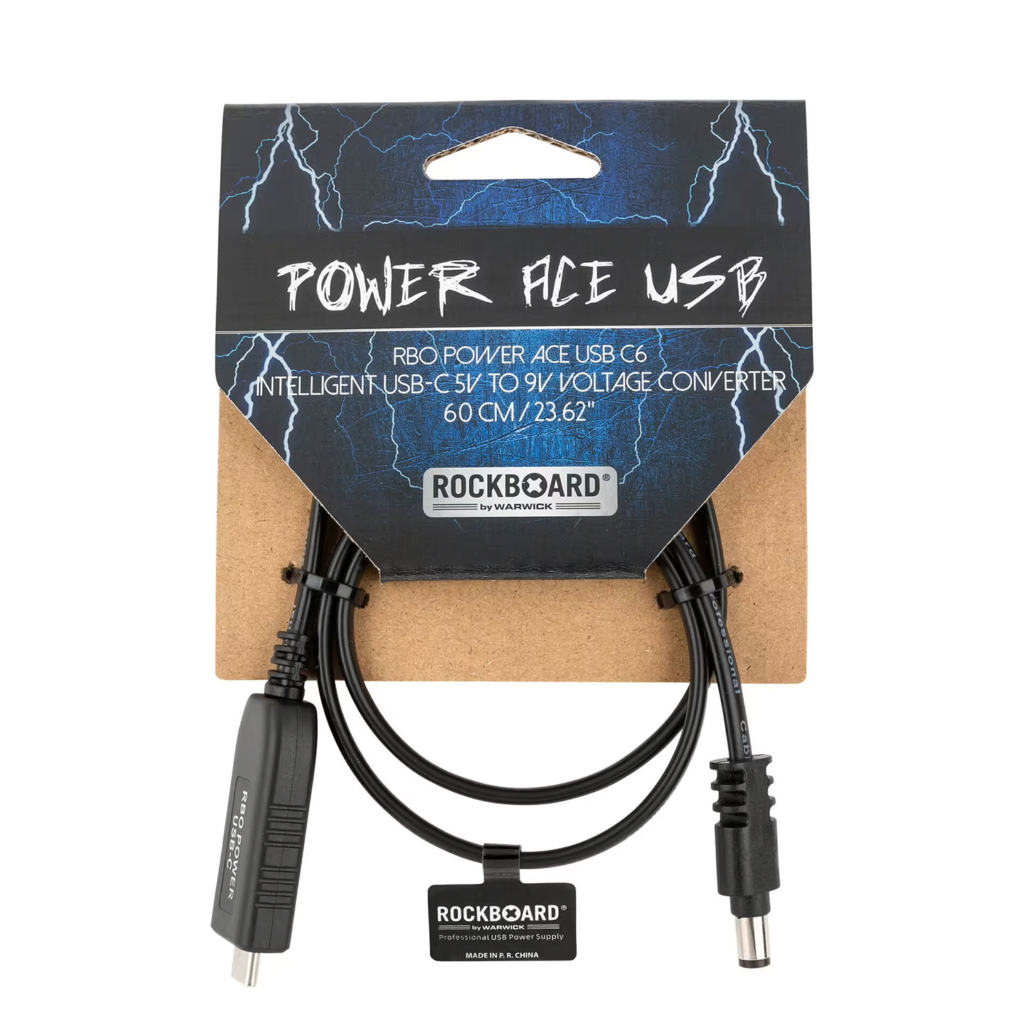 RockBoard Intelligent USB-C 5V/9V Voltage Converter 60cm